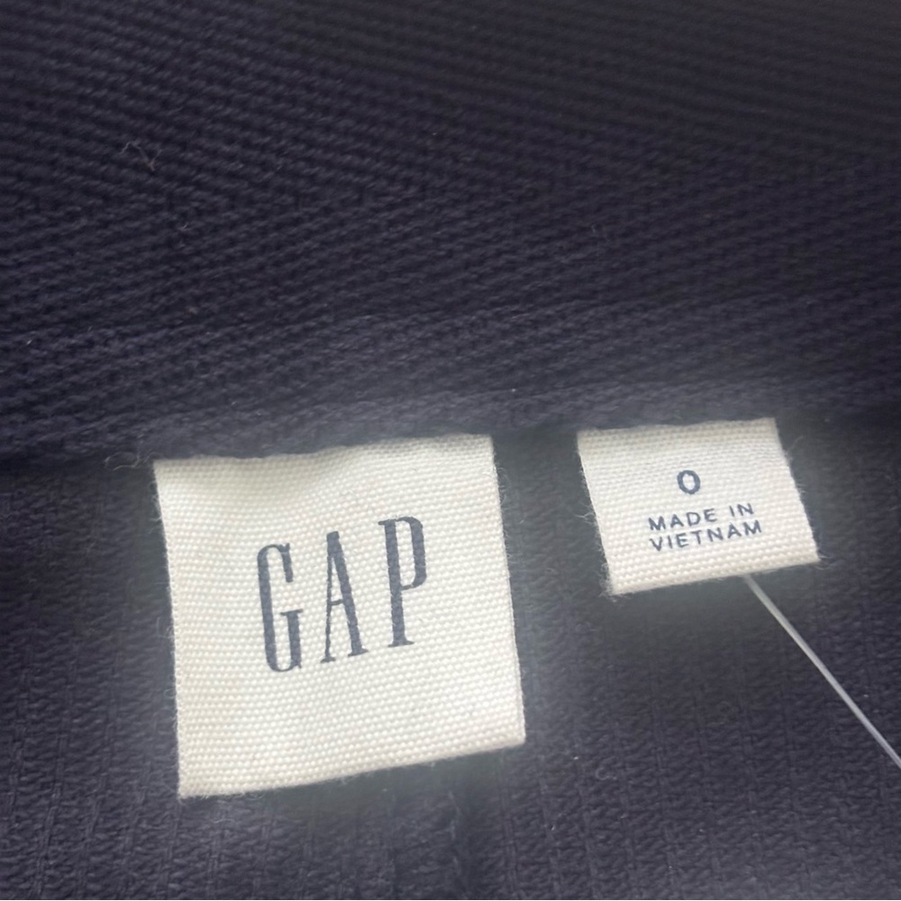 NWT GAP Navy Blue Corduroy Mini Skirt, Size 0 - Picture 7 of 9